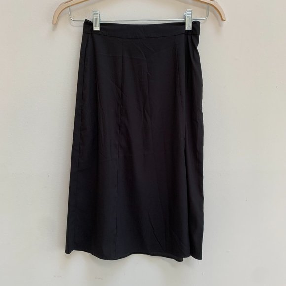 Universal Standard Luxe Twill Pencil Midi Skirt - Picture 6 of 11